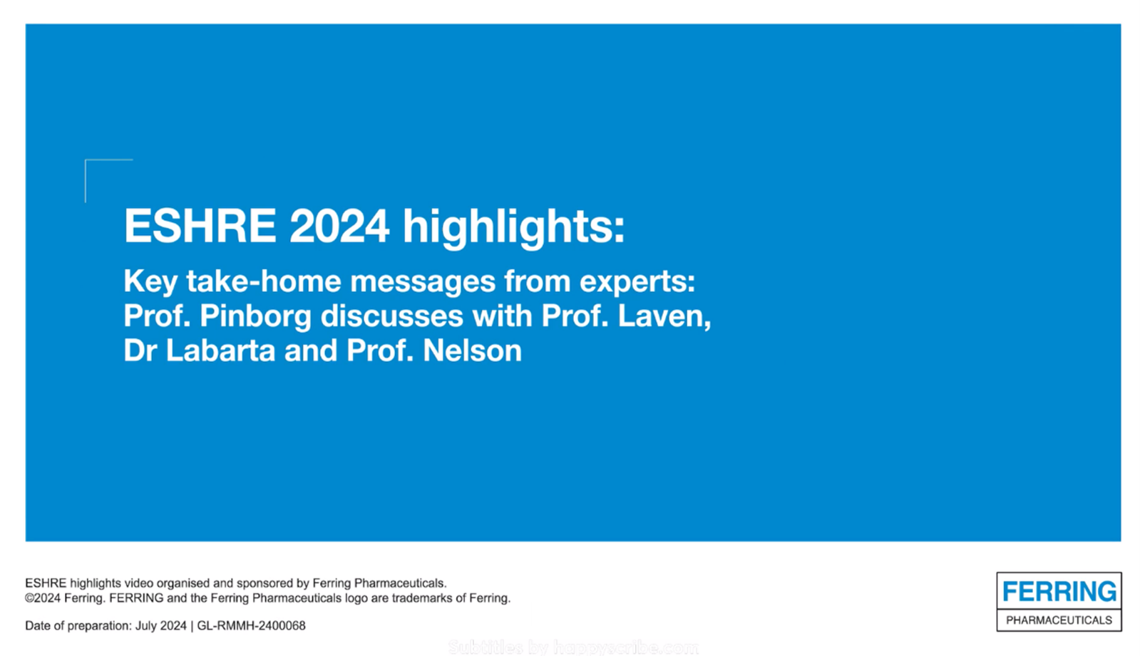 ESHRE 2024 highlights